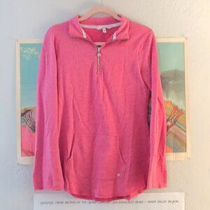 Y2K Victoria's Secret Pink Lightweight Small Quarter Zip Angel Wing Zipper